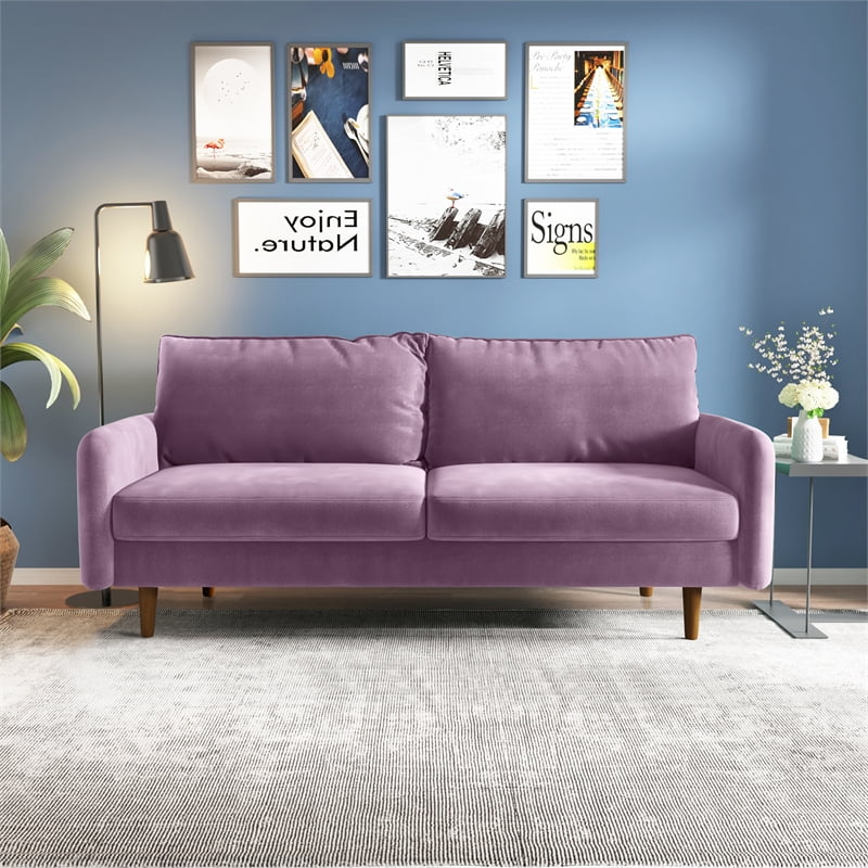 Purple Velvet Sofa H457519