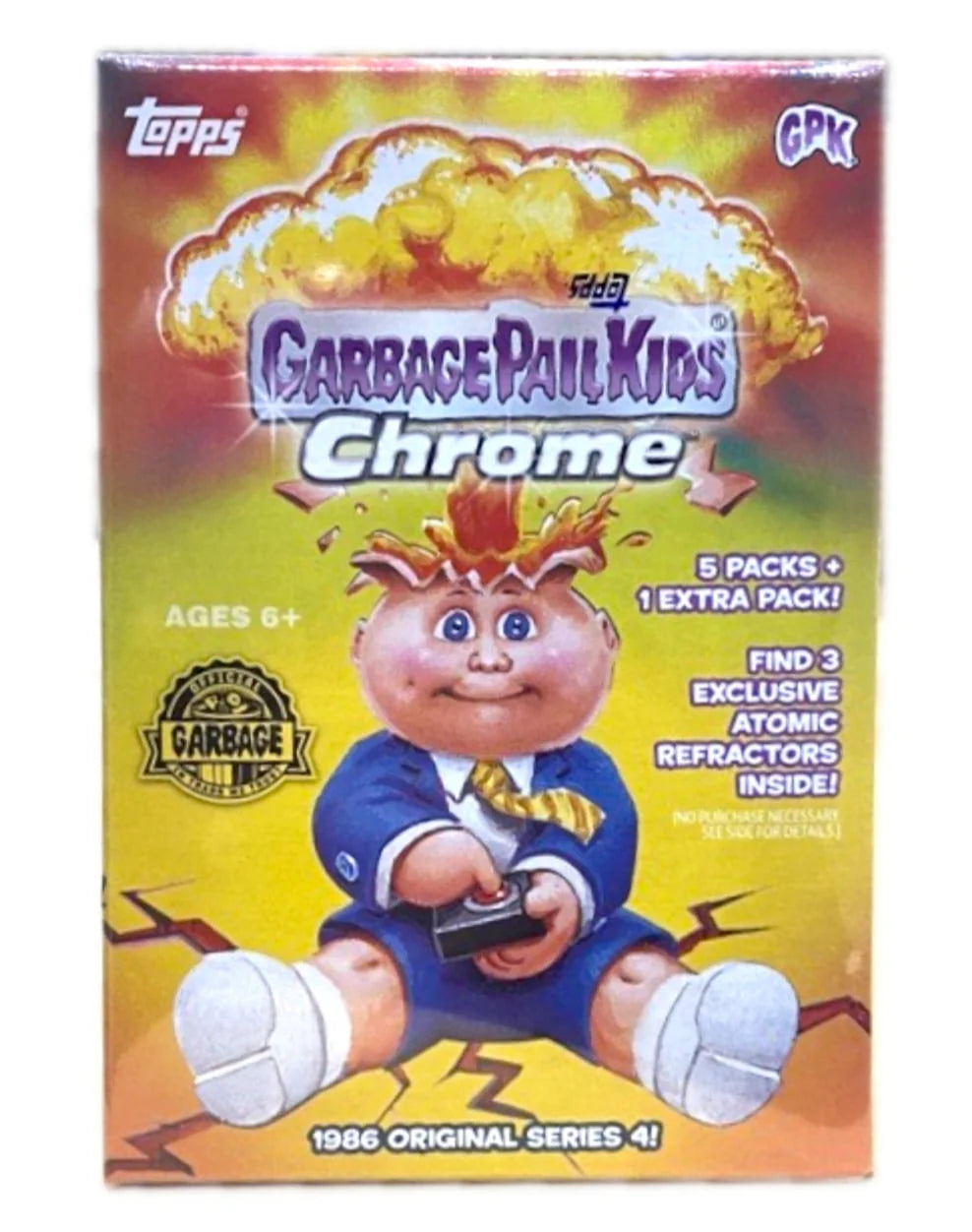 Chrome Trading Card Blaster Box P5191