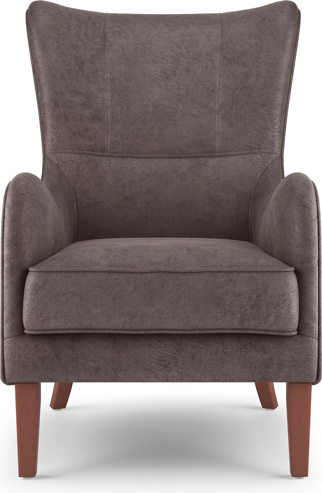 Wingback Chair Espresso Brown D499182