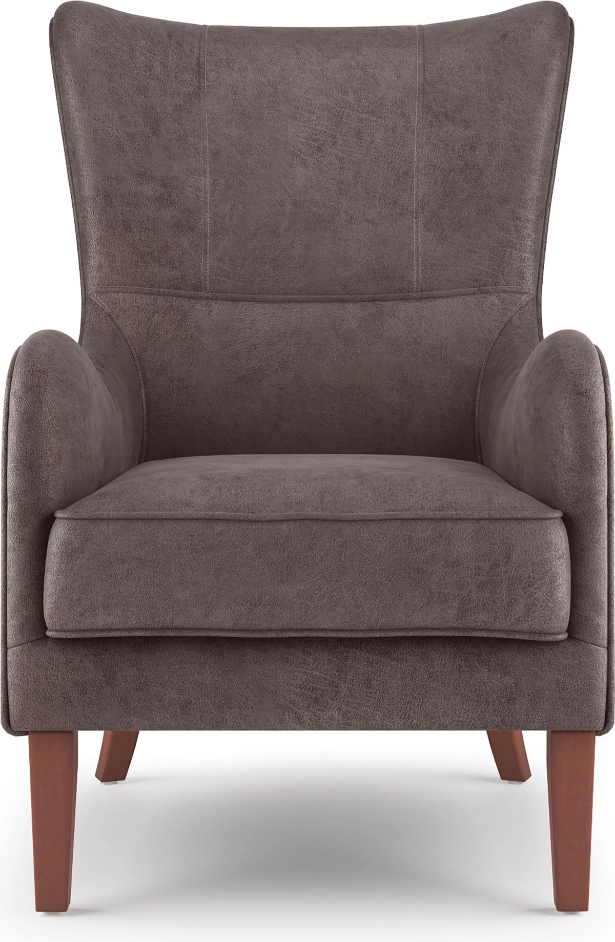 Wingback Chair Espresso Brown D499182