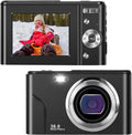 1080P Mini Kid Camera 36MP Rechargeable Point and Shoot Camera Pack of 2 V71228