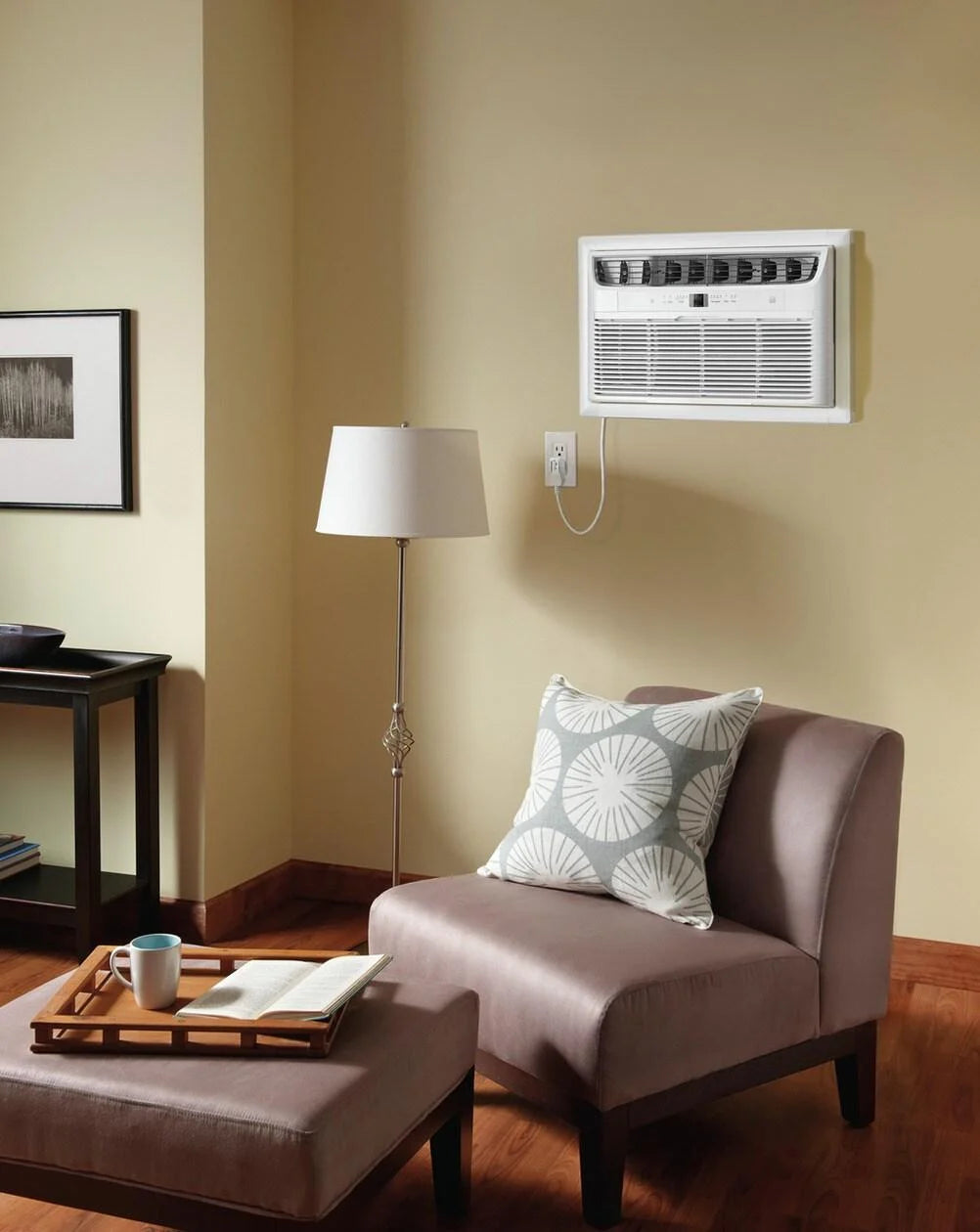 10,000 BTU Built-In Room Air Conditioner White P25082