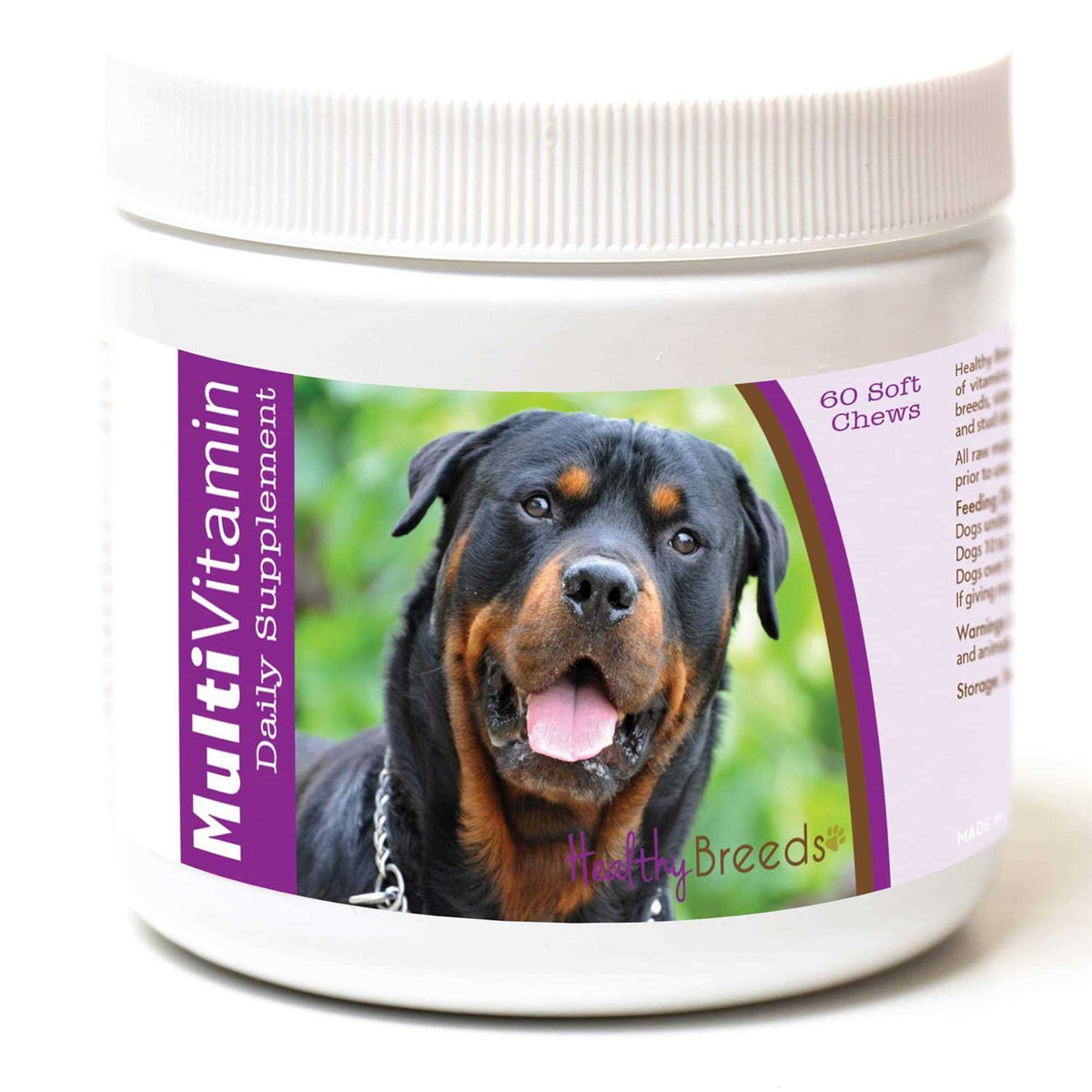 Rottweiler Multi-Vitamin Soft Chews 60 Count C2982
