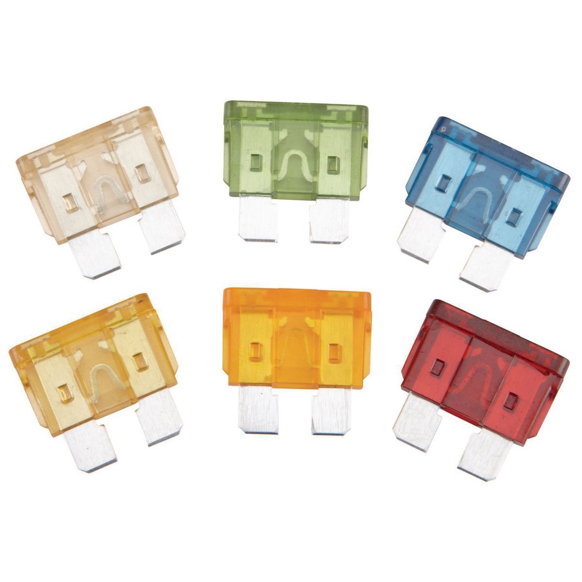 Standard Blade Fuse Assortment, 60-Piece R5423