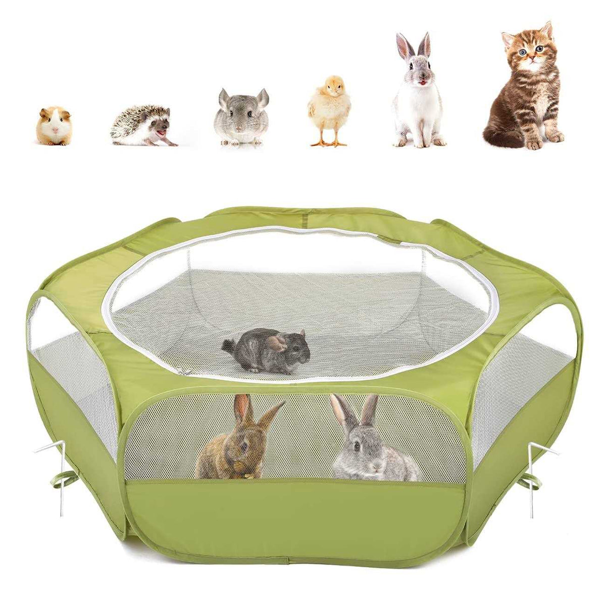 Small Animals Playpen with Zippered Cover Z7257