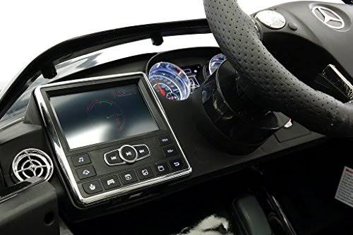 12V Battery Metallic Black Ride on Car O268