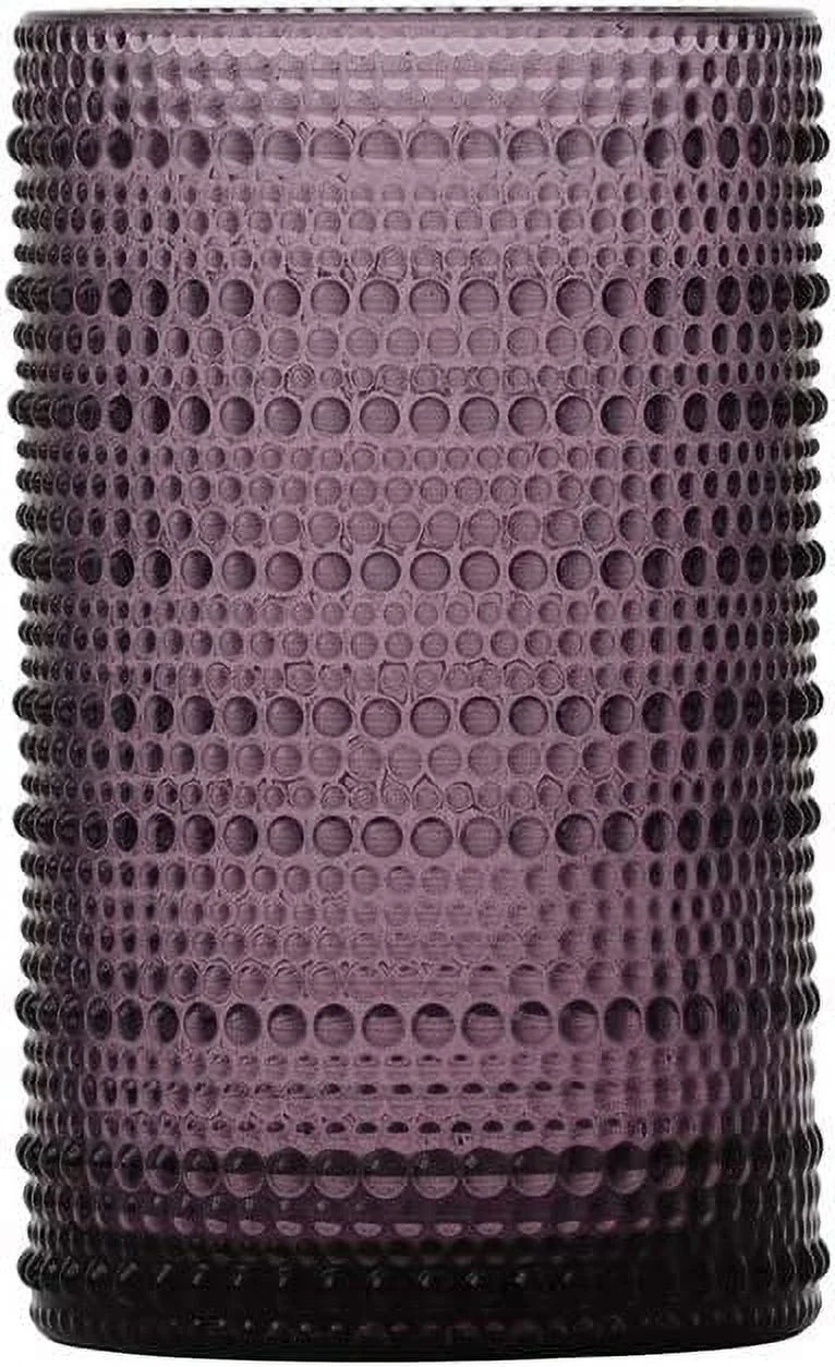 Purple 13 Ounce Set of 6 Iced Beverage Glass R441