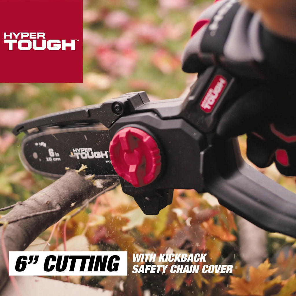 20-Volt 6-inch Mini Chainsaw with Battery and Charger W6926