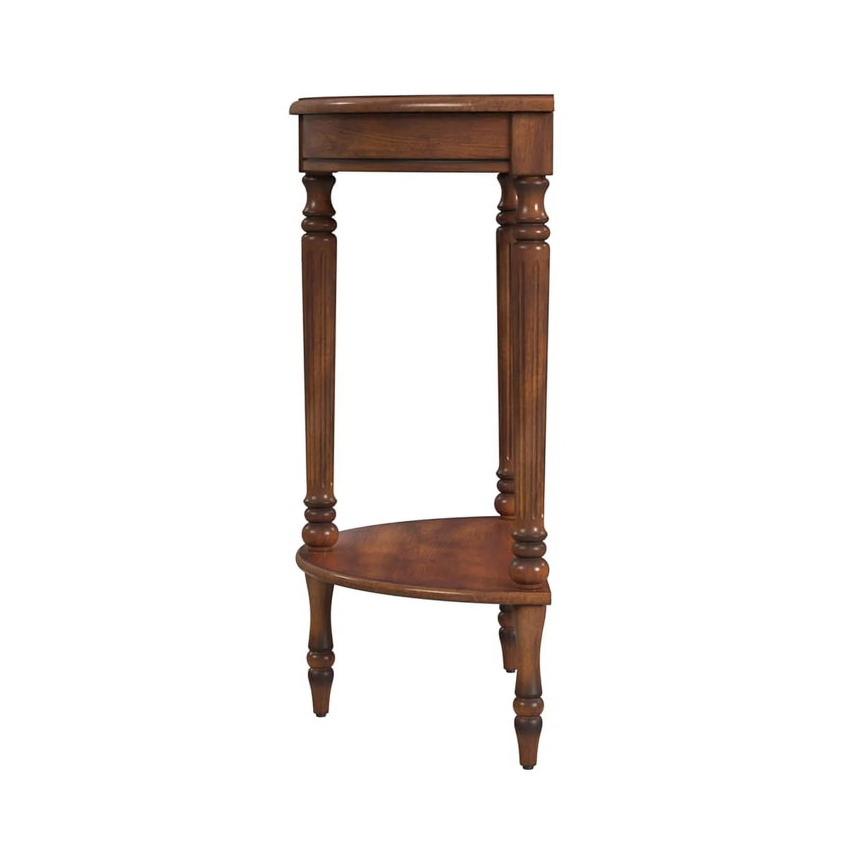 Antique Cherry Demilune Console Table U449077