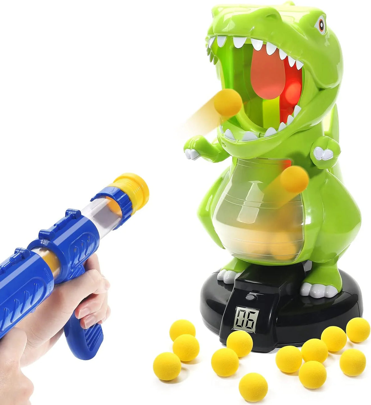 Electronic Target Shooting Game with 24 Foam Balls P24046