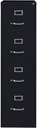 4 Drawer Letter File Cabinet in Gray Q104281