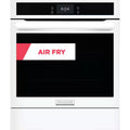 24 in. White Single Electric Wall Oven with Air Fry E382684