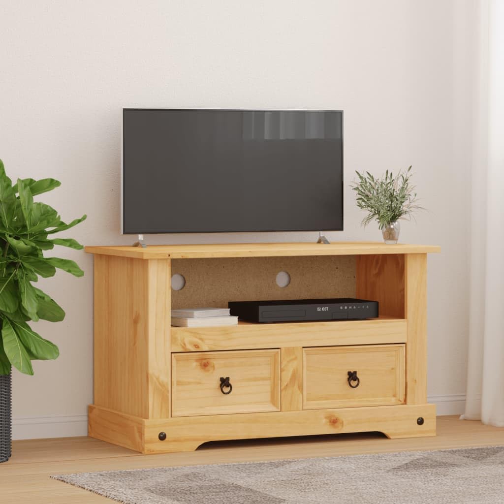 35.8"x16.9"x22" Retro TV Stand V949285