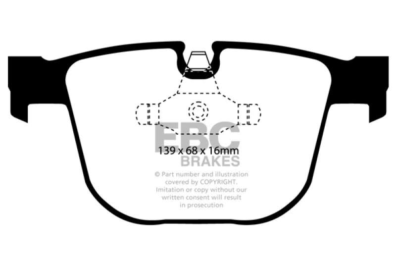 Yellowstuff Rear Brake Pads O3199