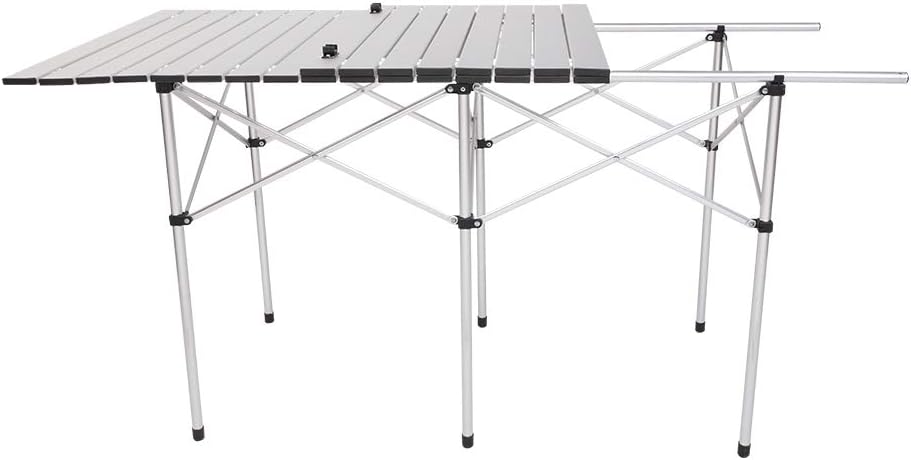 Aluminum Folding Camping Table with Carry Bag H55673