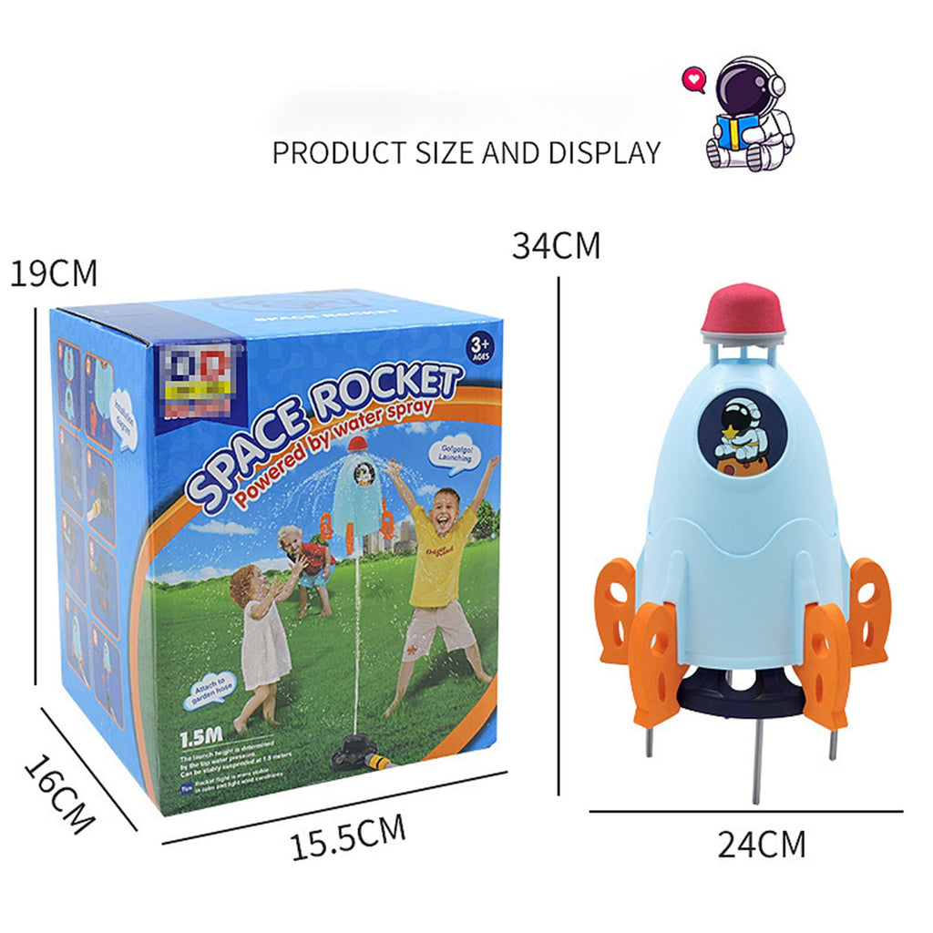 Water Spray Rocket Sprinkler Outdoor Toy A2018