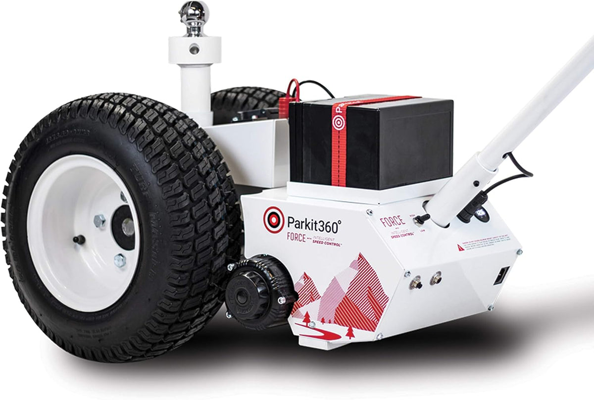Battery Powered Trailer Dolly with 2 Hitch Balls M60128