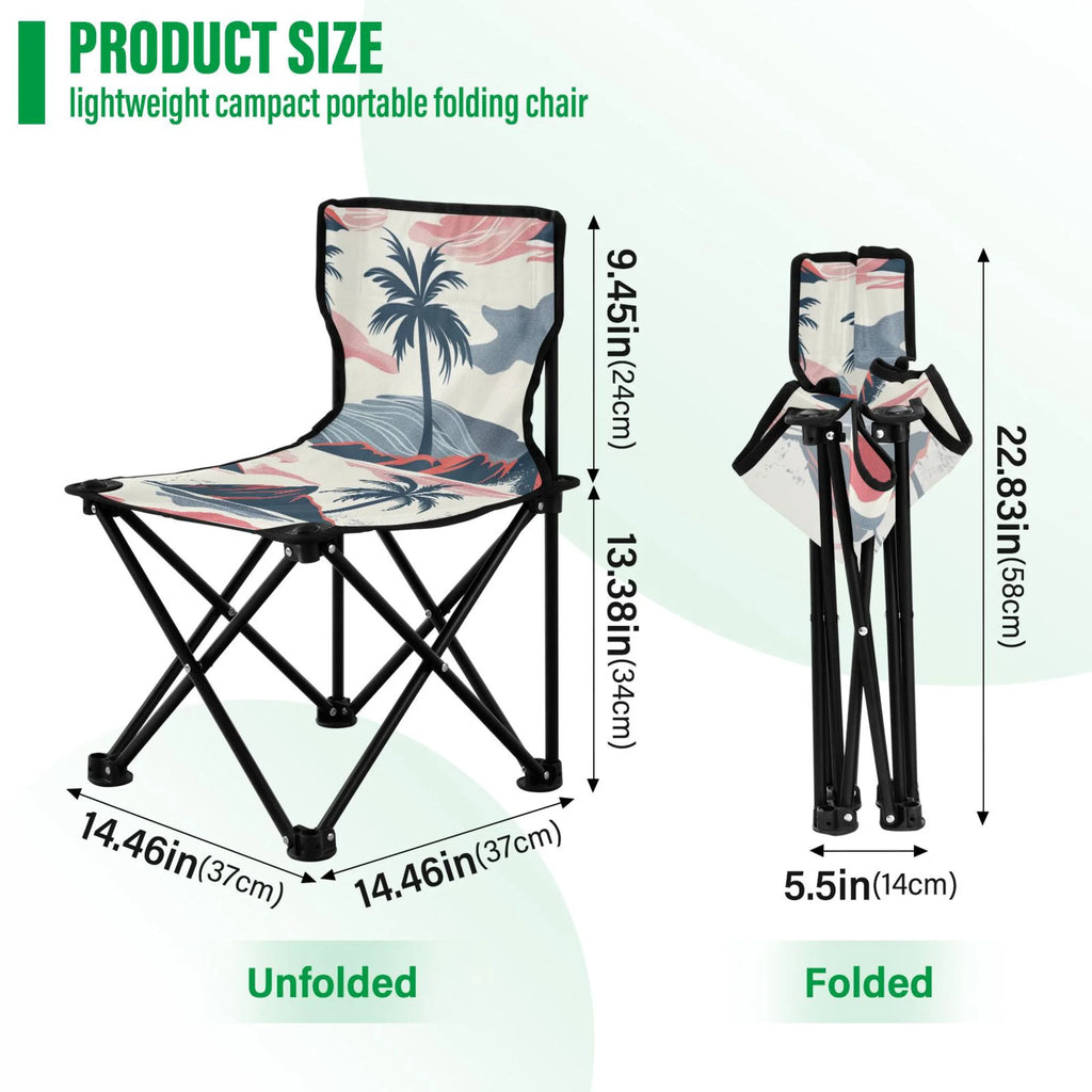 Portable Camping Chair with Carry Bag Y554609