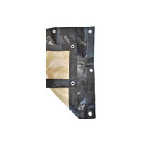 28 ft. Black Tan Round Above Ground Winter Pool Cover X16325