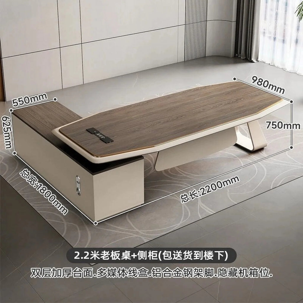 L Shaped Office Desk Q437