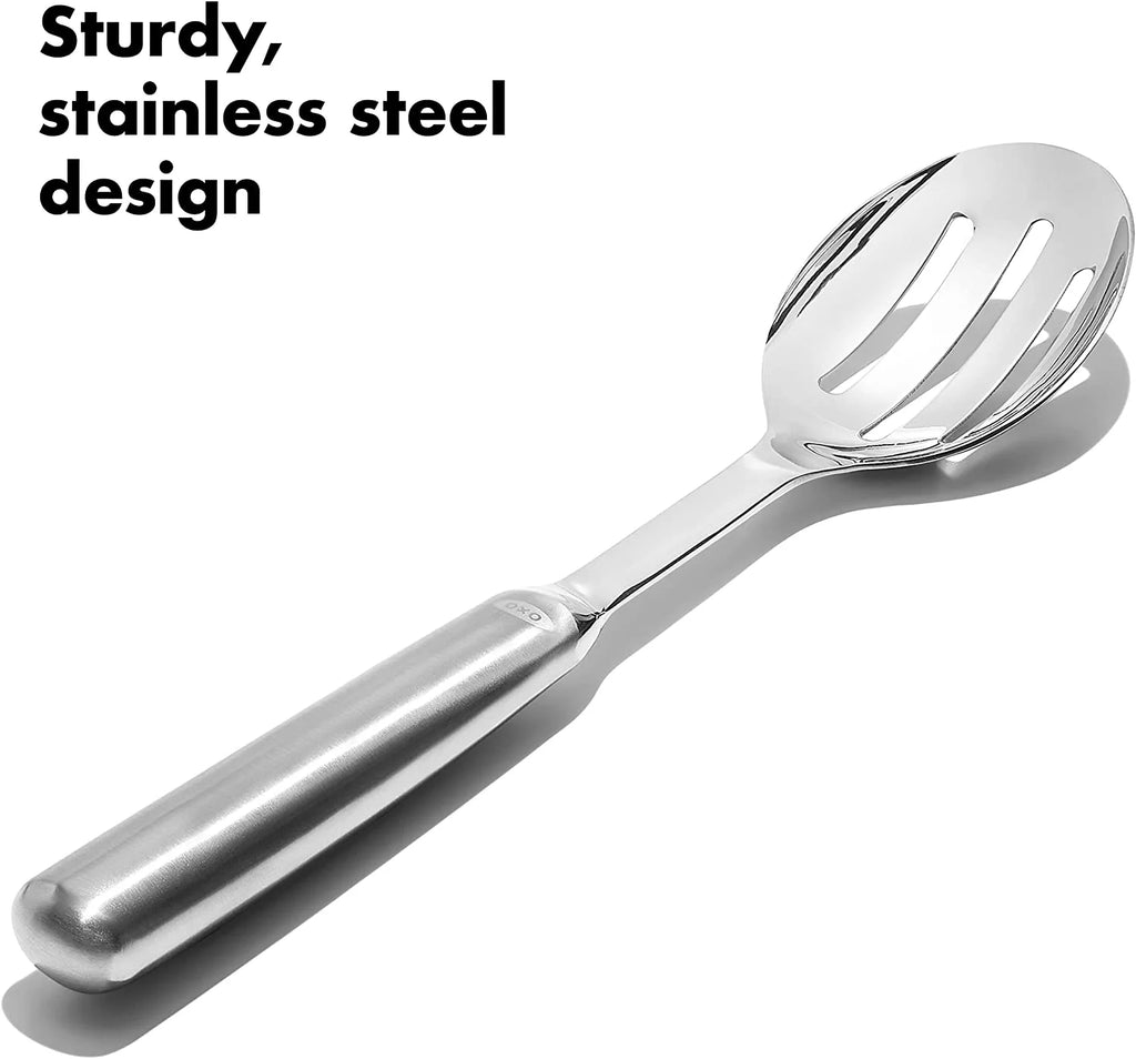 Steel Slotted Serving Spoon K74848