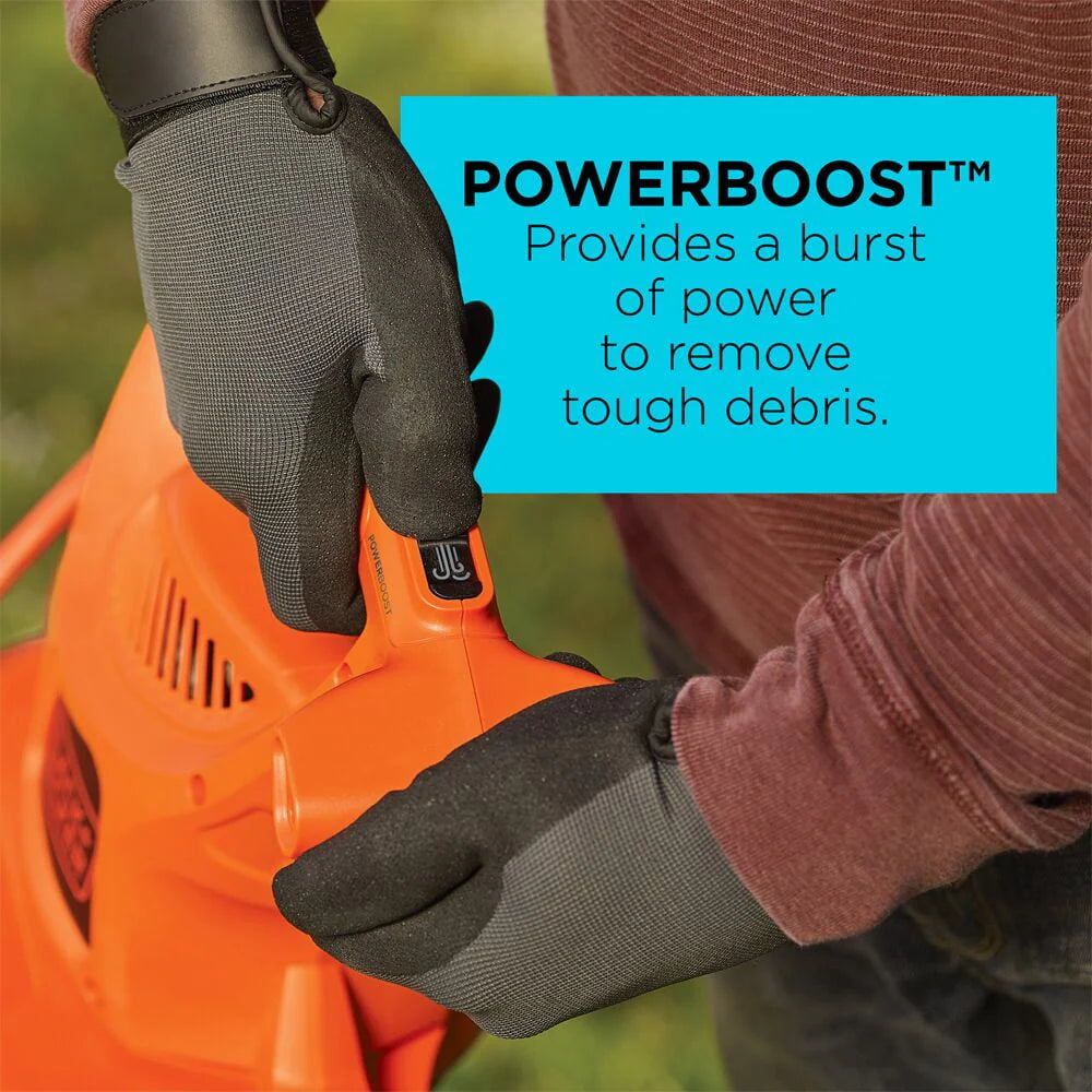 3-In-1 Electric Leaf Blower, Leaf Vacuum, Mulcher H525