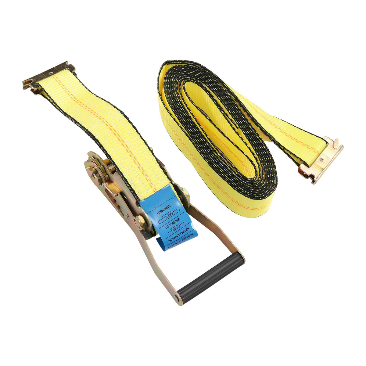 4 Packs Ratchet Lashing Strap 30ft*2in Cargo Tie-Down Straps with Flat Hook Y12788