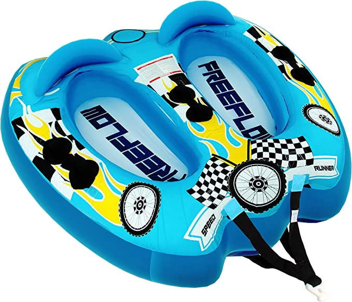 Inflatable Towable Booster Tube Light Blue B7755