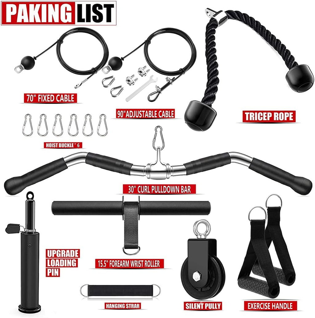 4 in 1 LAT and Lift Pulley System H5661