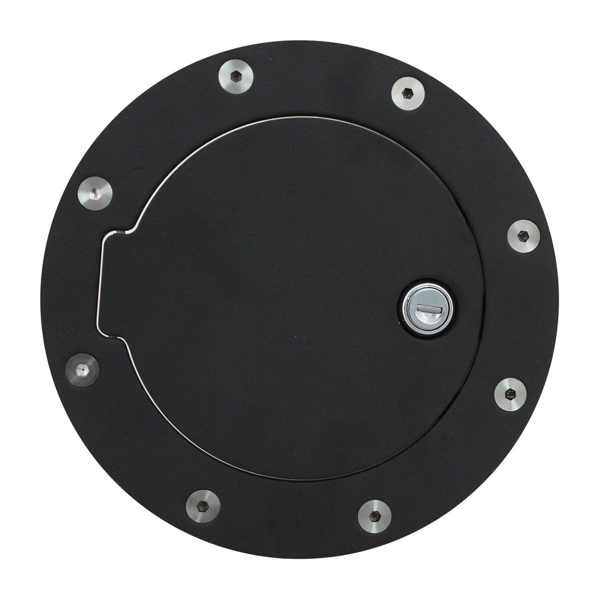 Black Fuel Door B238