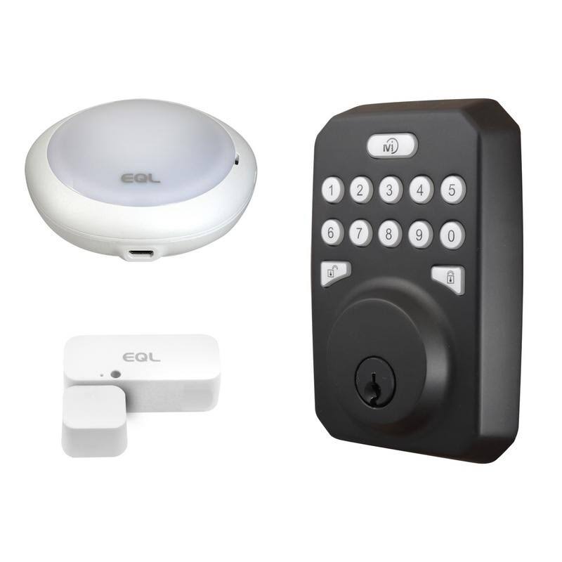 Satin Nickel Smart Lock and Deadbolt Y226404
