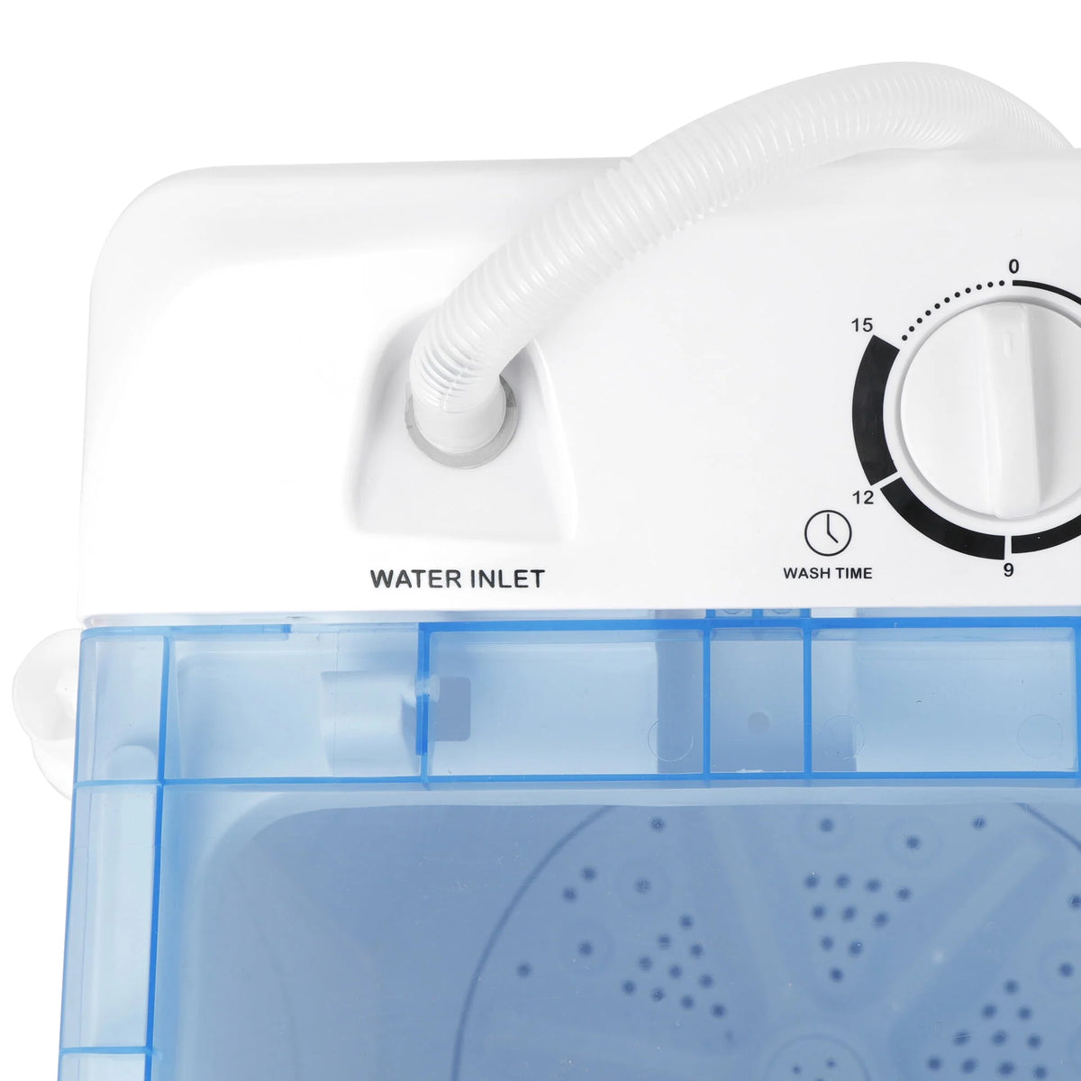 2 in1 Portable Mini Washing Machine Top-Load Twin Tub Washer Spin Dryer, White S54521