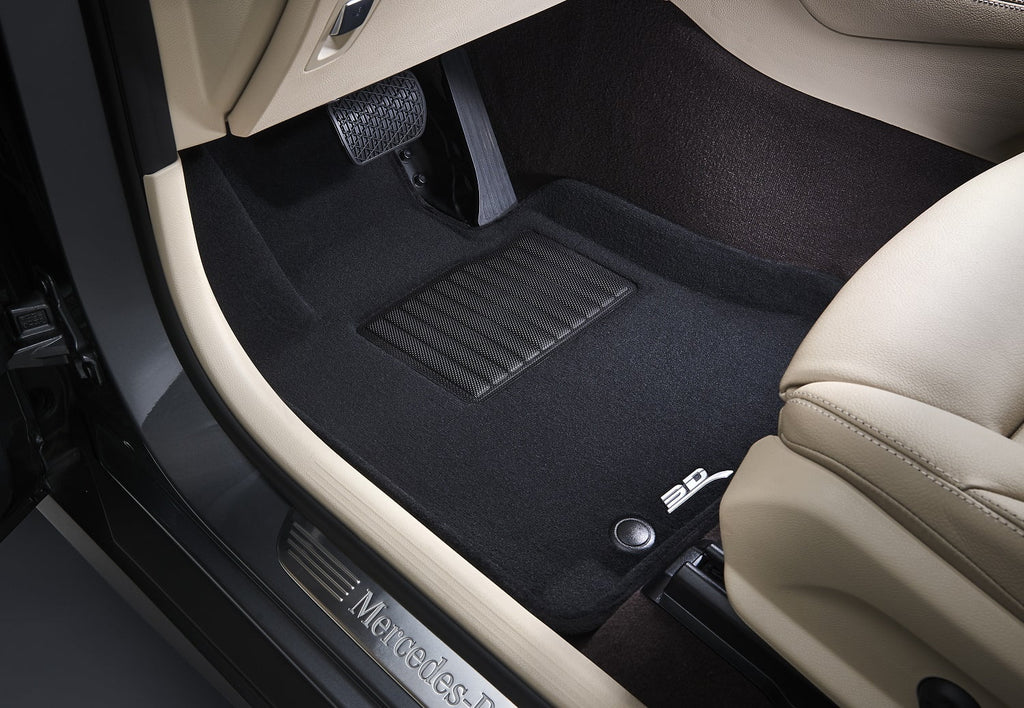 3D MAXpider ELEGANT Floor Mat (BLACK) Full Set U180830
