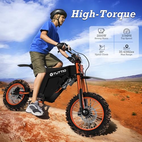 48V Kids Electric Dirt Bike with 21AH Battery U281179