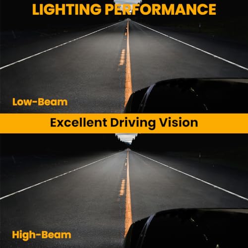 LED Light Bar Chrome Housing Projector Headlights for GMC Sierra 1500 2500HD 3500HD Left Right Pair Headlamps Assembly B9318