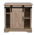 White Oak Wood TV Stand Cabinet R70730