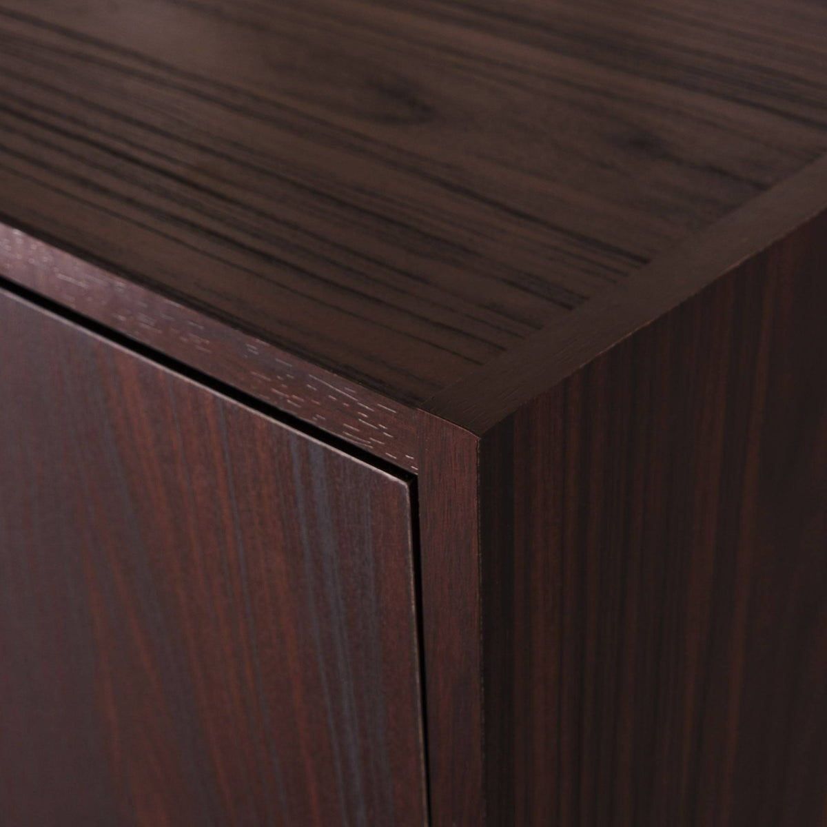 2-Piece Coffee Brown Desk and Bookcase F325926