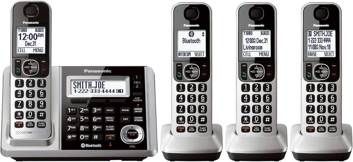 DECT 4-Handset Landline Telephone S6770