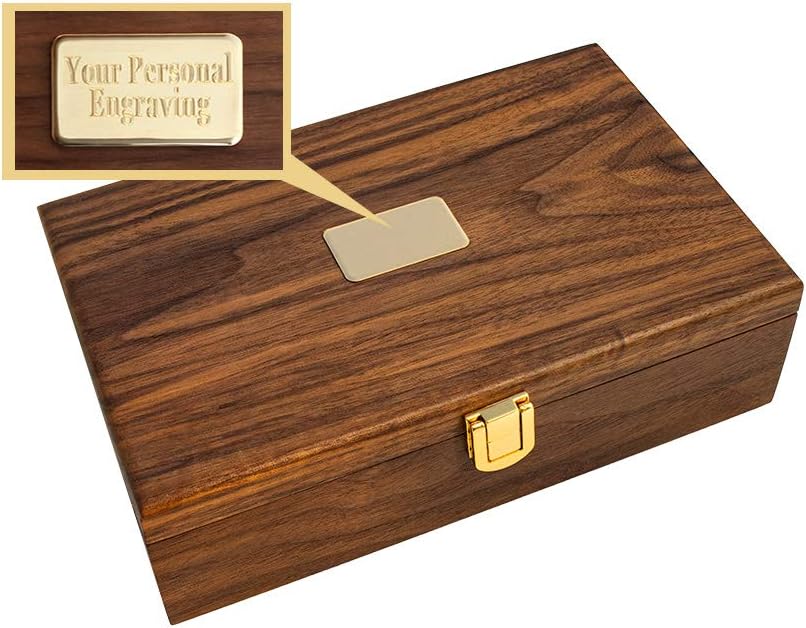 55-Piece Solid Walnut Domino Set L1375