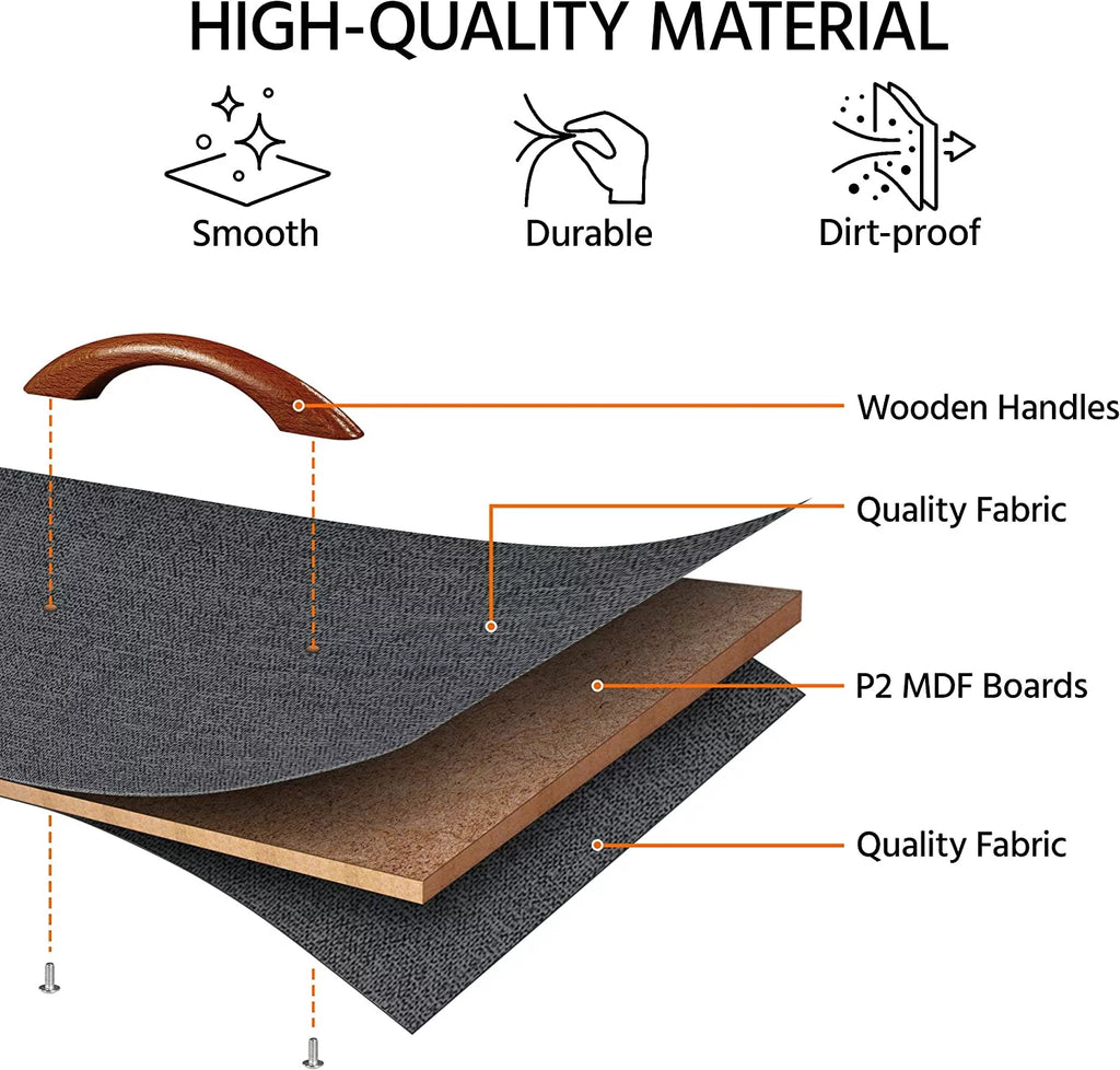 4 Drawer Fabric Storage Tower Organizer Y35605