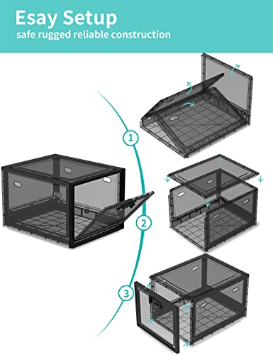 2 Pack Lockable Storage Box U277