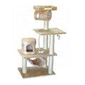 Beige Cat Tree Condo Furniture V4644