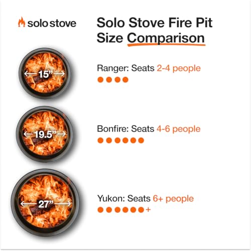 Bronze 19.5 Inch Stainless Steel Smokeless Fire Pit with Stand and Removable Ash Pan U624