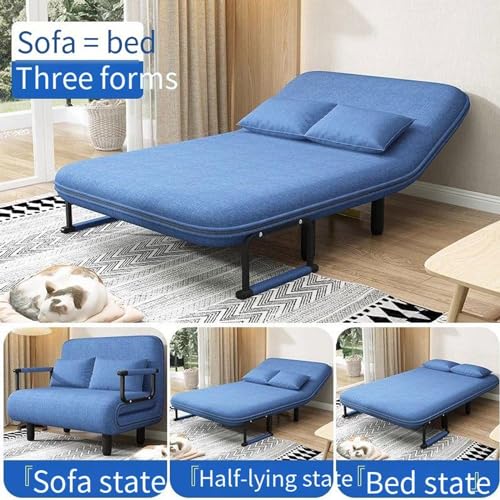 Twin Size Memory Foam Convertible Sofa Bed with Washable Cover O1650