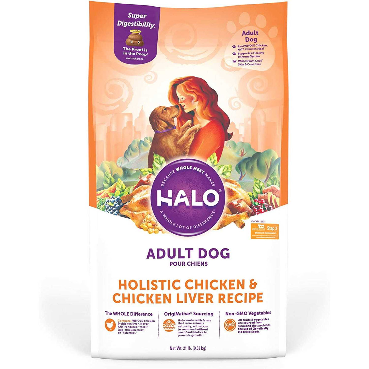 Chicken & Chicken Liver Adult Dry Dog Food Q304861