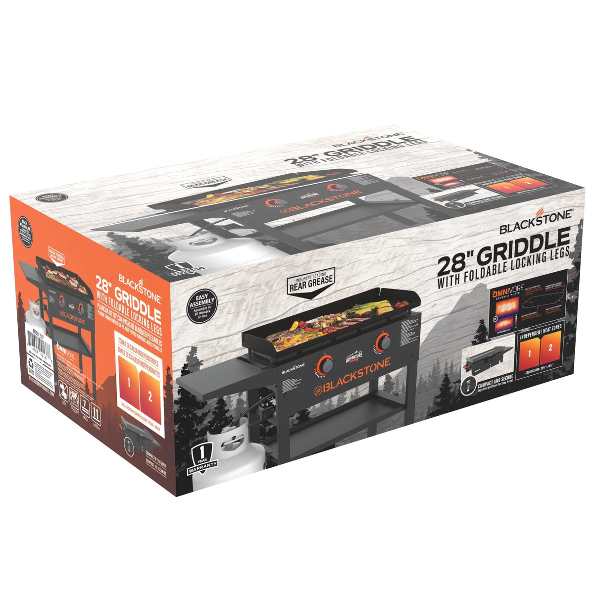 2-Burner 28” Propane Griddle D457675
