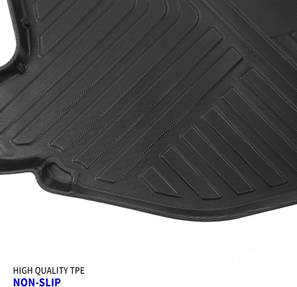 Rear Trunk Mat Cargo Liner TPE All-Weather Pack of 2 I760