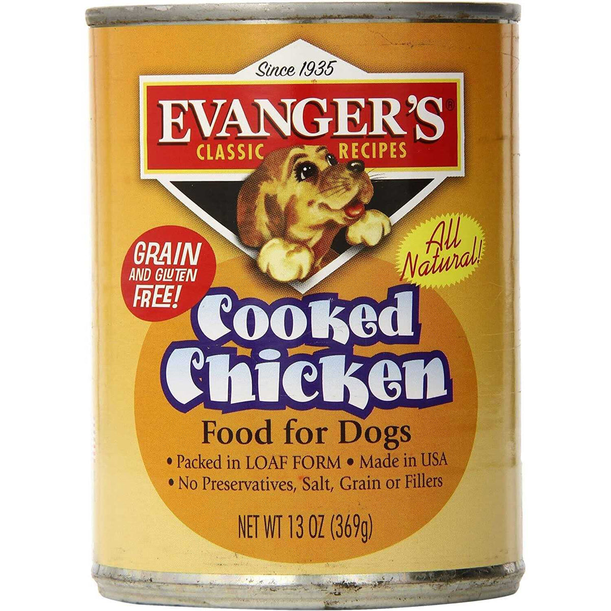 Cooked Chicken Canned Dog Food B9638