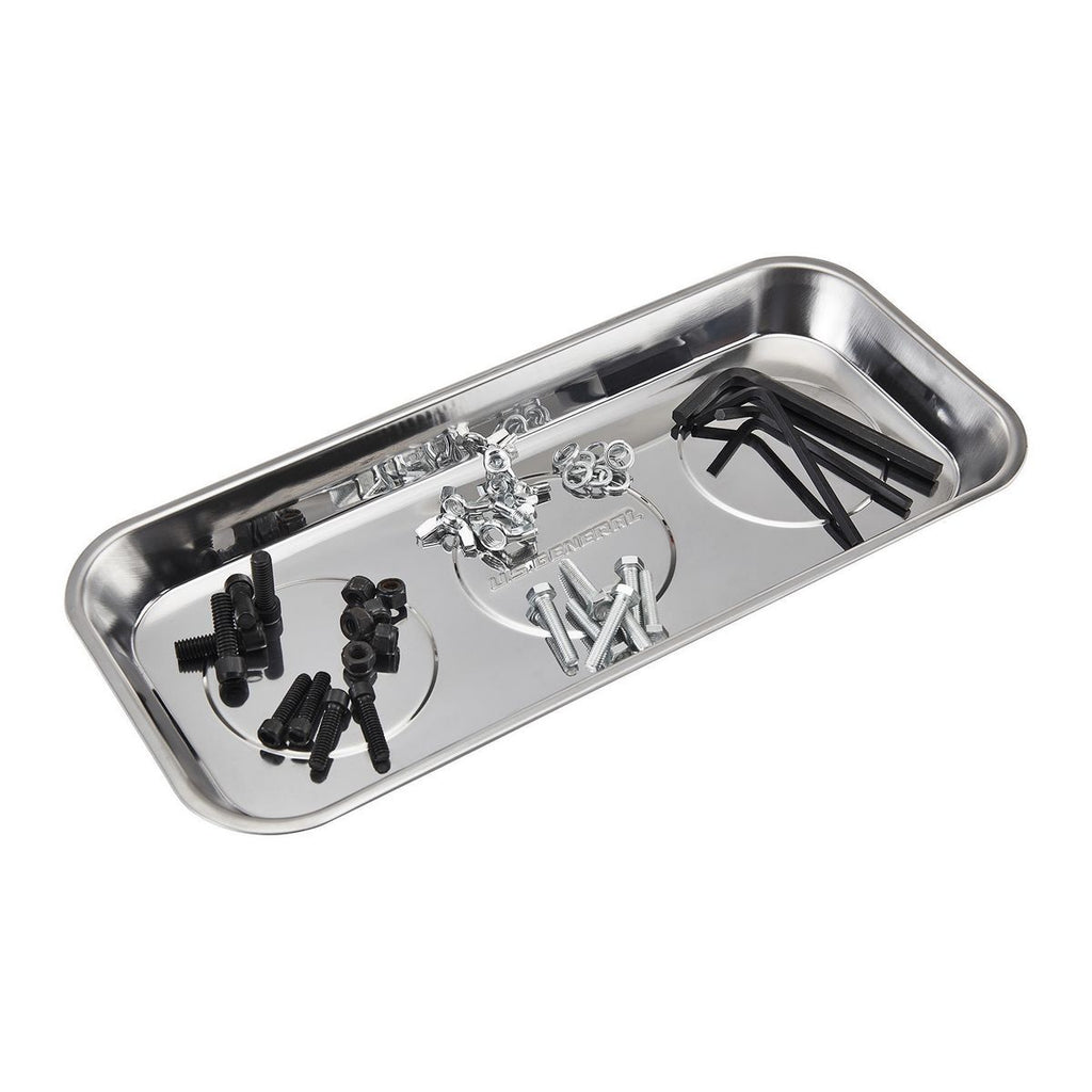 14-1/8 in. x 6-1/4 in. Magnetic Stainless Steel Parts Tray Z2315