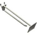 White 8-Inch Glass-Filled Nylon Pegboard Hook, 50-Pack Z7239